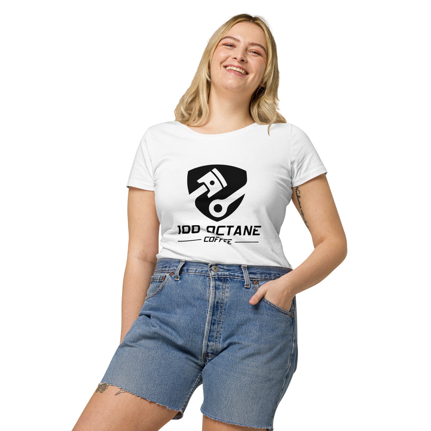 Black Logo Women Tee